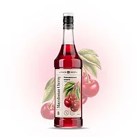 Сироп Македонская вишня, Pinch&Drop, стекло, 1л., D=85, H=330мм