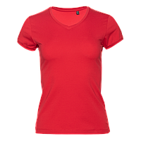 Футболка женская STAN V ворот 180, 07U, Красный, (14) (50/XL)