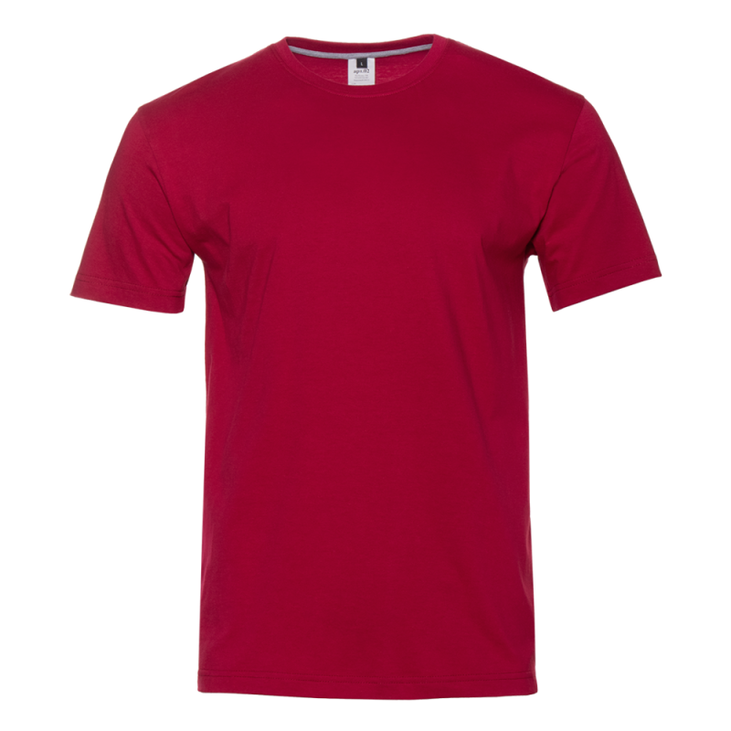 Футболка унисекс без бокового шва STAN хлопок 160, 02, Бордовый,  (66)  (44/XS)