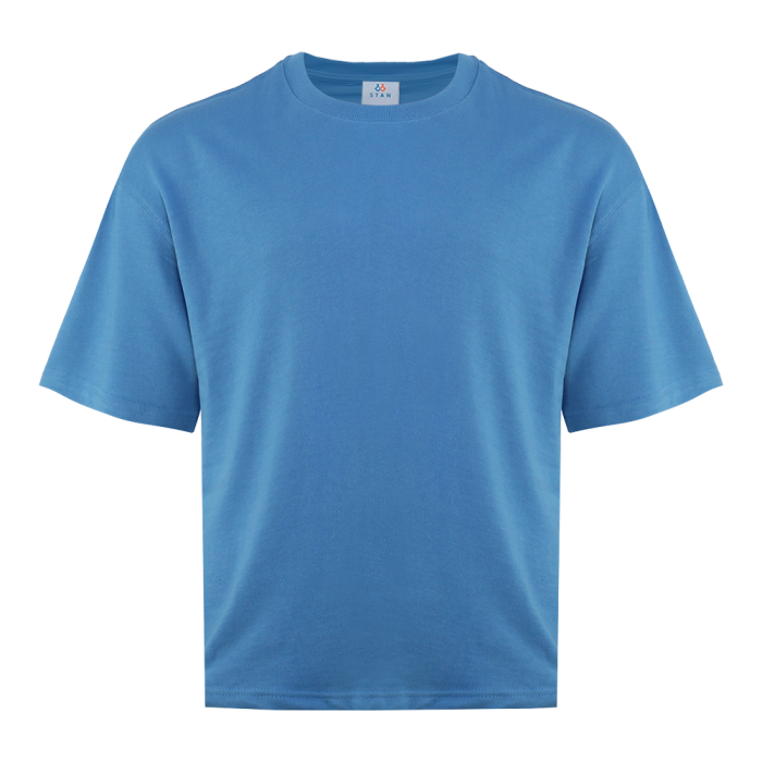 Футболка унисекс оверсайз STAN хлопок/полиэстер 260, 40, Голубой,  (761)  (54/XXL)