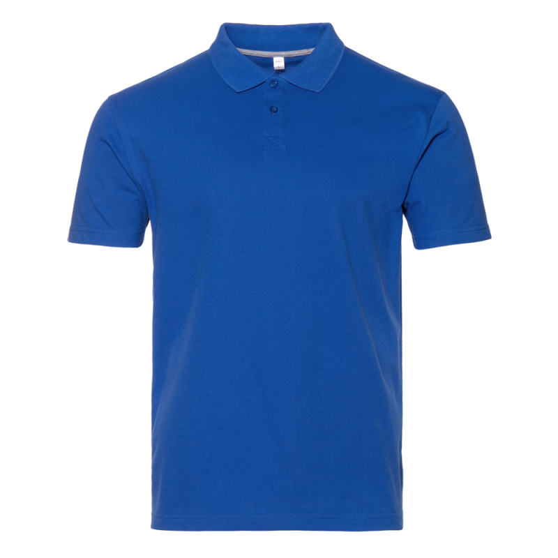 Рубашка поло унисекс STAN хлопок 185, 04U, Синий,  (16/1)  (58/4XL)