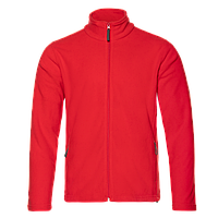 Толстовка унисекс STAN на молнии микрофлис 200, 21, Красный, (14) (54/XXL)