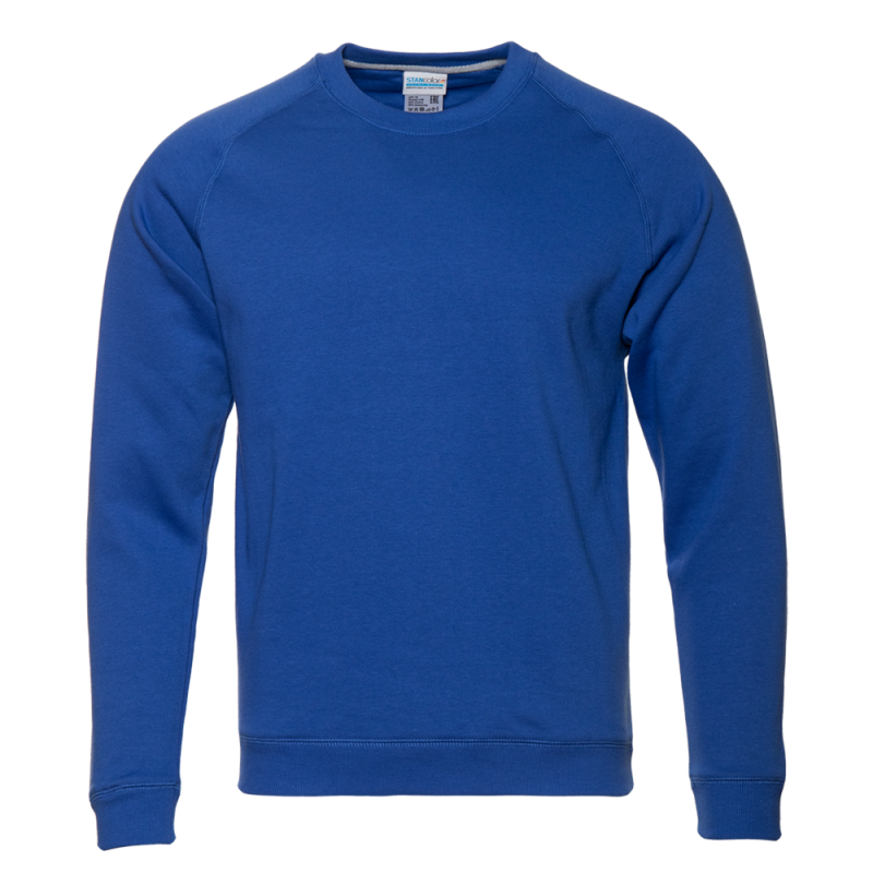 Свитшот унисекс STAN футер с начёсом 260, 53, Синий,  (16/1)  (56/XXXL)