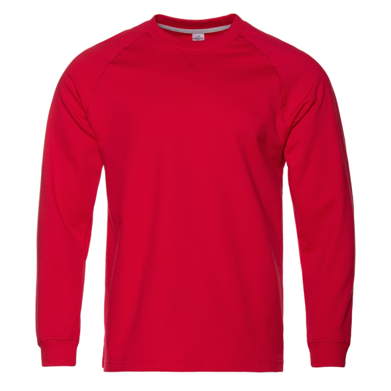 Свитшот унисекс STAN футер с начёсом 220, 60, Красный,  (14)  (56/XXXL)