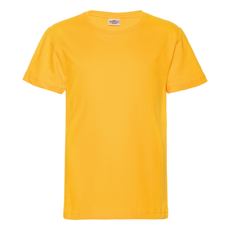 Футболка детская STAN хлопок 140, 06U, Жёлтый,  (12/1)  (8 лет)