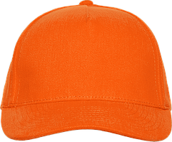 Бейсболка STAN 5 клиньев хлопок 280, 03, Оранжевый,  (28/1)  (56-58)