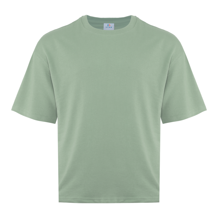 Футболка унисекс оверсайз STAN хлопок/полиэстер 260, 40, Светло-оливковый,  (136)  (44/XS)