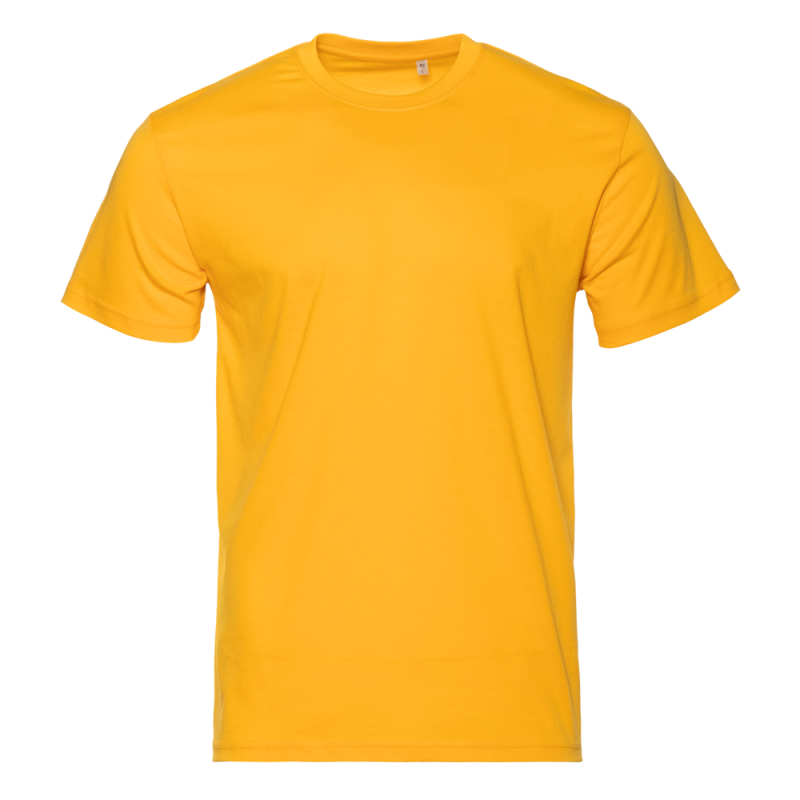 Футболка унисекс STAN, хлопок 150, 51, Жёлтый,  (12/1)  (44/XS)