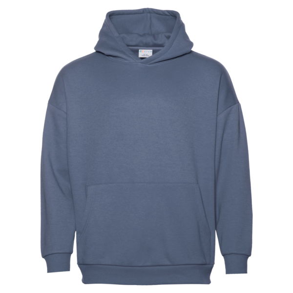 Худи унисекс STAN оверсайз интерсофт 320, 69, Серо-фиолетовый,  (74)  (56/XXXL)