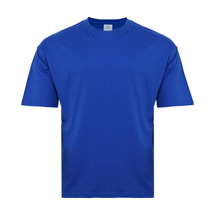 Футболка унисекс оверсайз STAN хлопок 140, 39, Синий электрик,  (47)  (52/XL)
