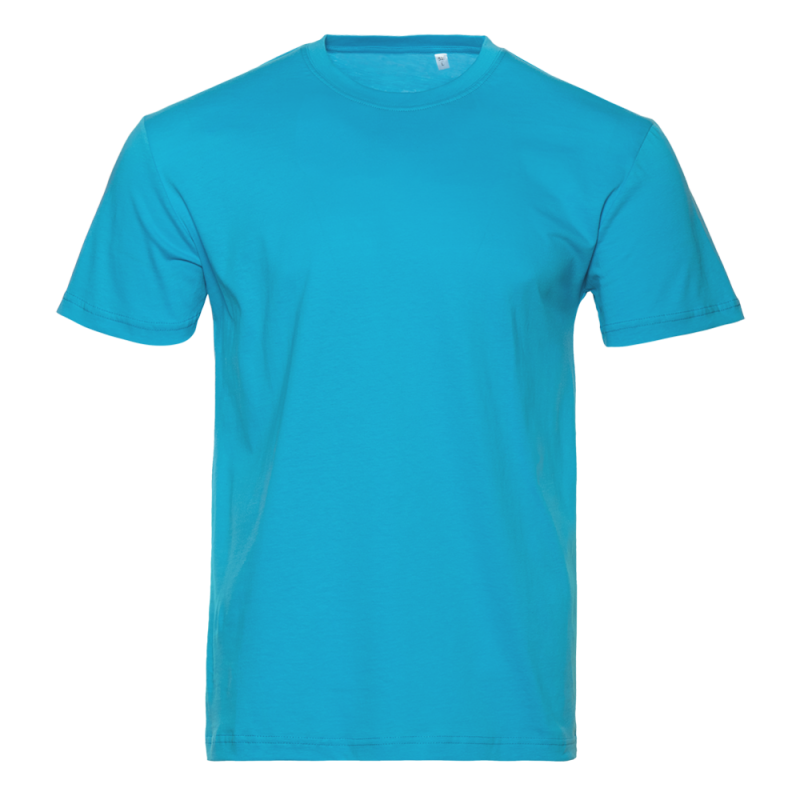 Футболка унисекс STAN, хлопок 150, 51, Бирюзовый,  (32)  (44/XS)