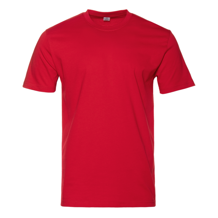 Футболка мужская STAN хлопок 180, 08, Красный,  (14)  (52/XL)