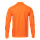 Рубашка поло мужская STAN длинный рукав хлопок/полиэстер 185, 104S, Оранжевый,  (28/1)  (42/XXS), фото 3