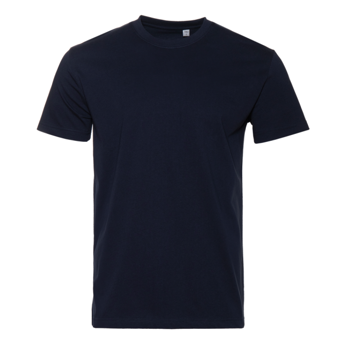 Футболка мужская STAN хлопок 180, 08, Тёмно-синий,  (46)  (56/XXXL)