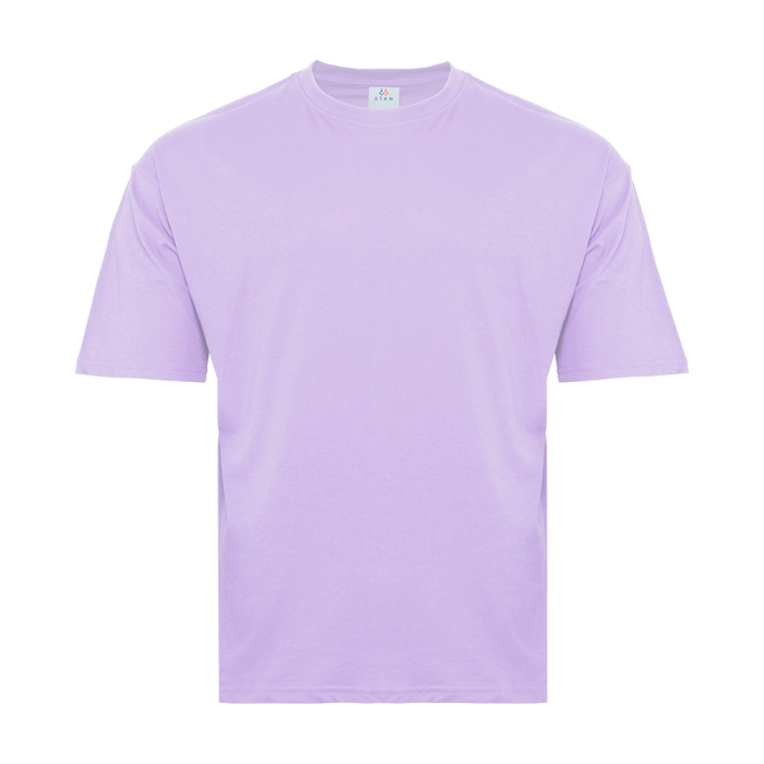 Футболка унисекс оверсайз STAN хлопок 140, 39, Цифровая лаванда,  (45)  (52/XL)
