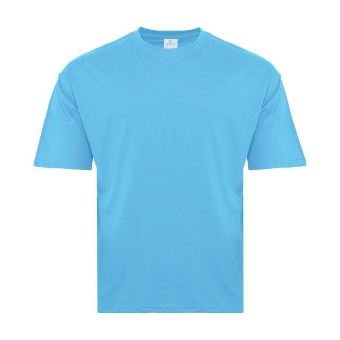Футболка унисекс оверсайз STAN хлопок 140, 39, Голубой,  (761)  (52/XL)