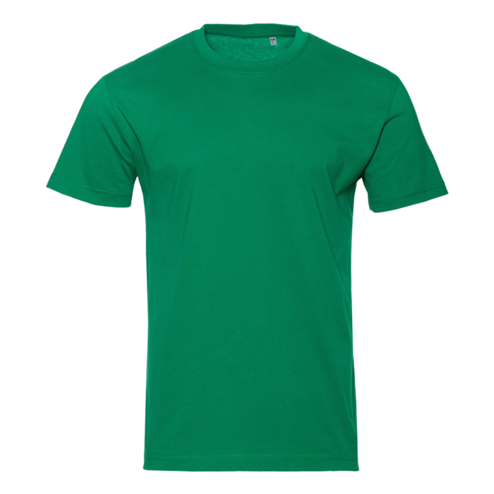 Футболка унисекс хлопок 150, 52, Зелёный,  (30/1)  (56/XXXL)