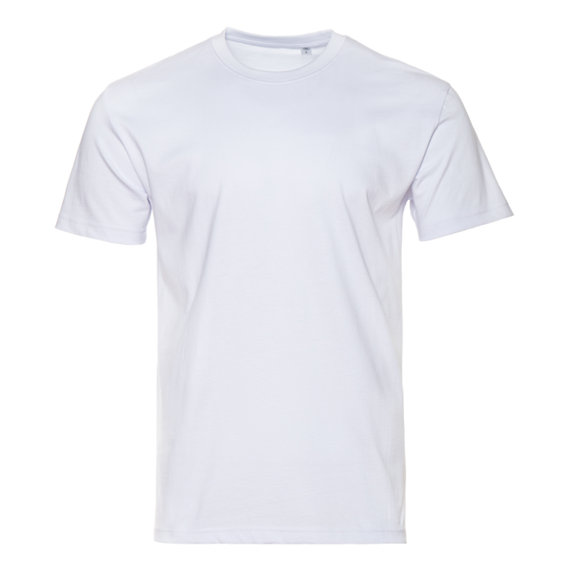 Футболка мужская STAN хлопок 180, 08U, Белый,  (10/1)  (52/XL)