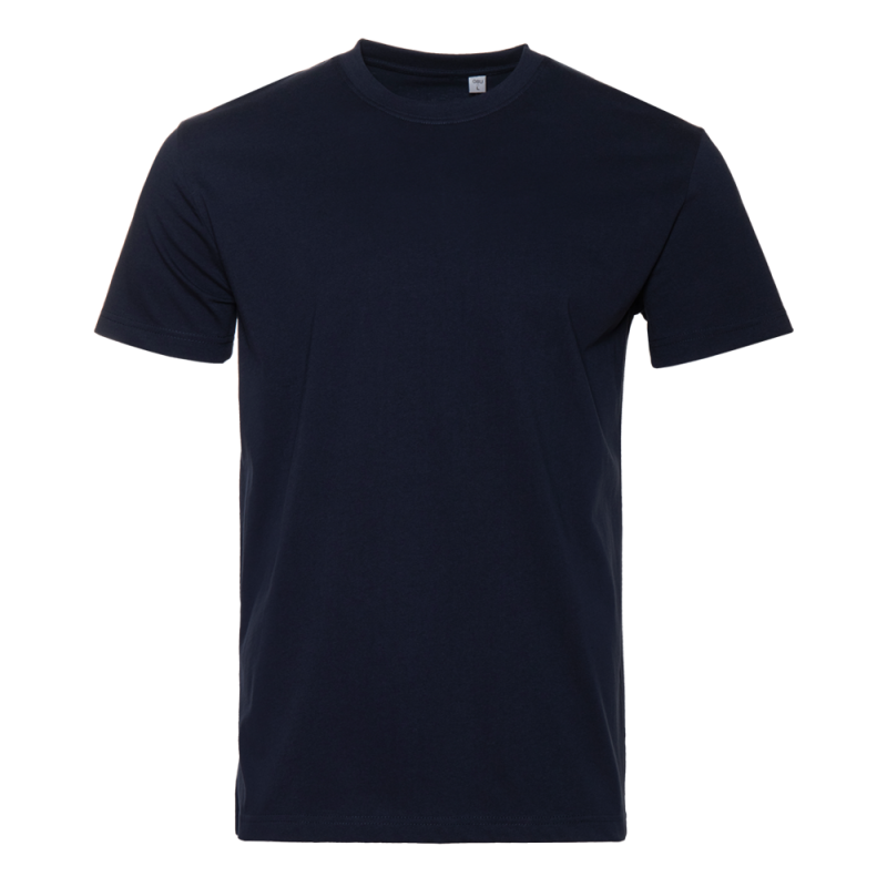 Футболка мужская STAN хлопок 180, 08U, Тёмно-синий,  (46)  (44/XS)