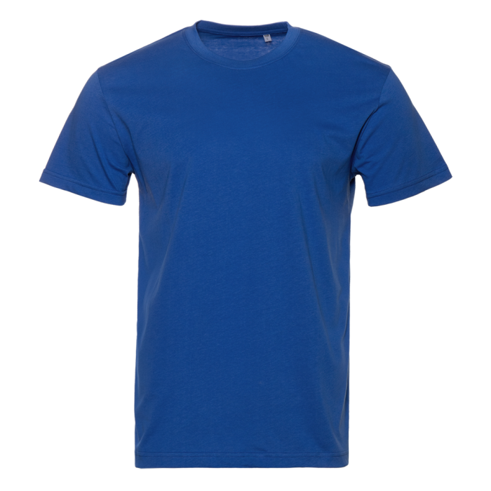 Футболка унисекс хлопок 150, 52, Синий,  (16/1)  (50/L)