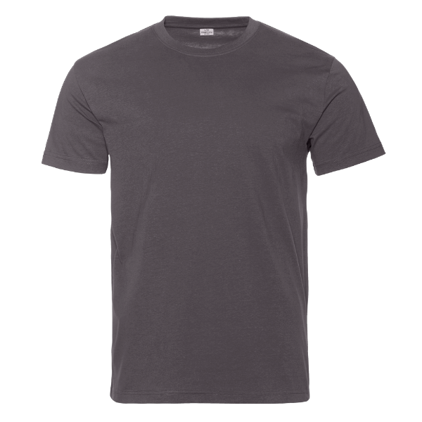 Футболка мужская STAN хлопок 180, 08U, Тёмно-серый,  (100/1)  (58/4XL)