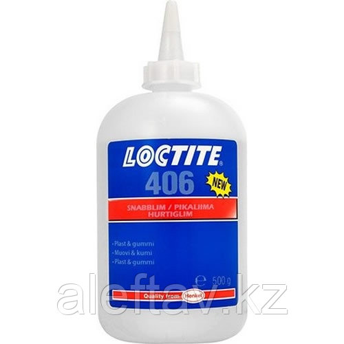 Loctite 406 быстрый клей для пластмасс и резины 500 гр.