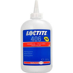 Loctite 406 пластмассалар мен резеңкелерге арналған жылдам желім 500 гр.