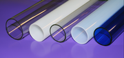 Труба поликарбонатная, D= 10-250 мм, s= 1,2-5 мм, L= 0,05-3 м, прозрачная; белая; опал