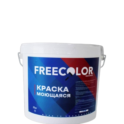 Краска моющаяся 25 кг Freecolor