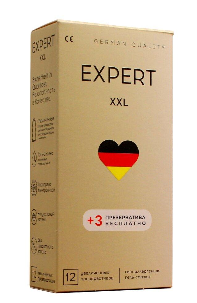 Презервативы EXPERT XXL № 12+3 (увеличенного размера), 12+3 шт.