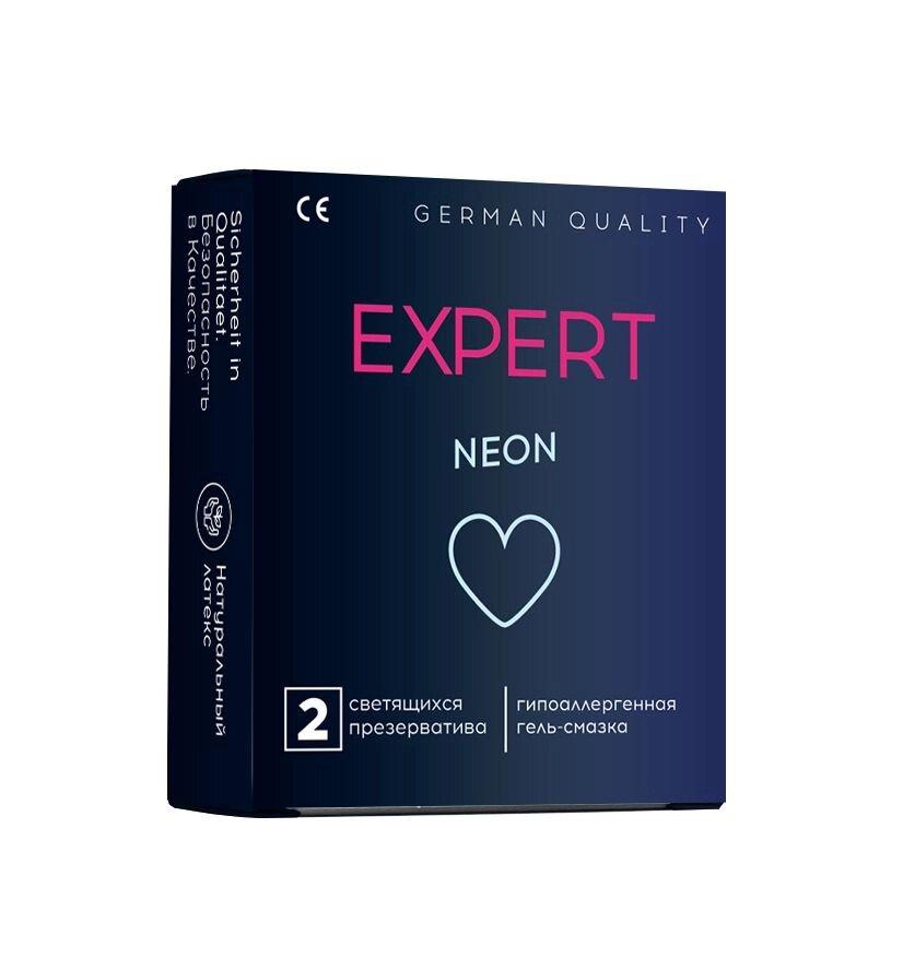 Презервативы EXPERT NEON № 2 (светящиеся), 2 шт.