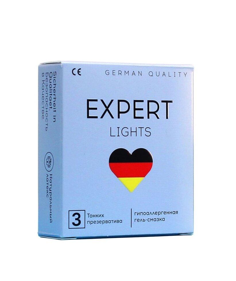 Презервативы EXPERT LIGHTS № 3 (ультратонкие), 3 шт.