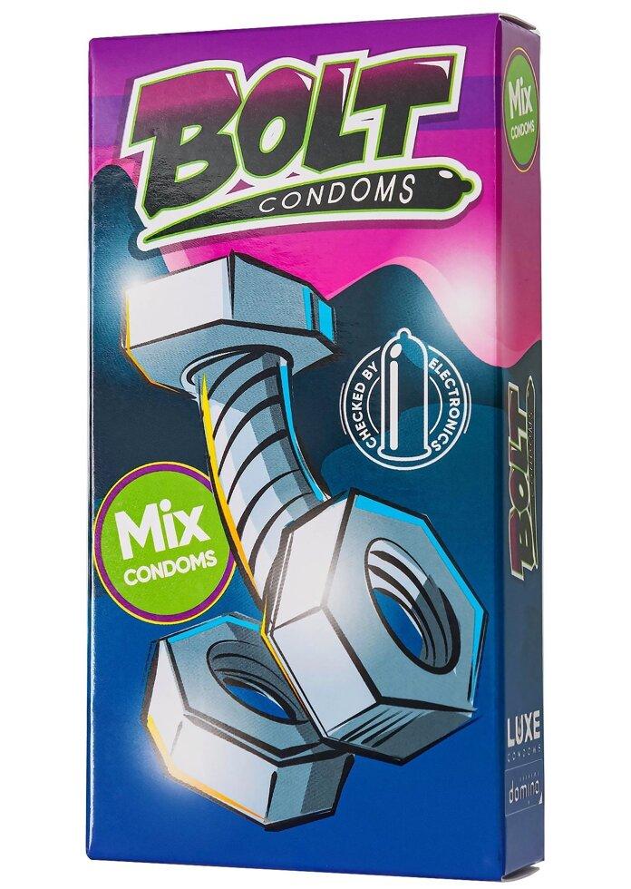 Набор презервативов BOLT CONDOMS 5-6 штук в ассортименте