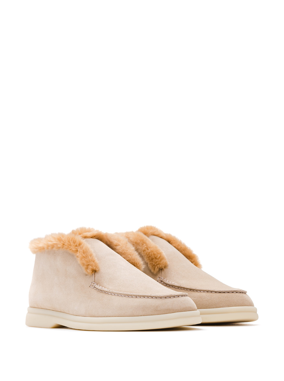 Ботинки с мехом Loro Piana OPEN WALK, фото 1