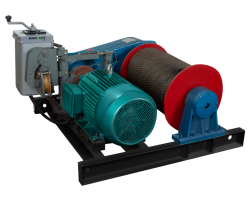Лебедка электрическая JK3.2-А тяг. усил. 3.2 тн, трос 150 м