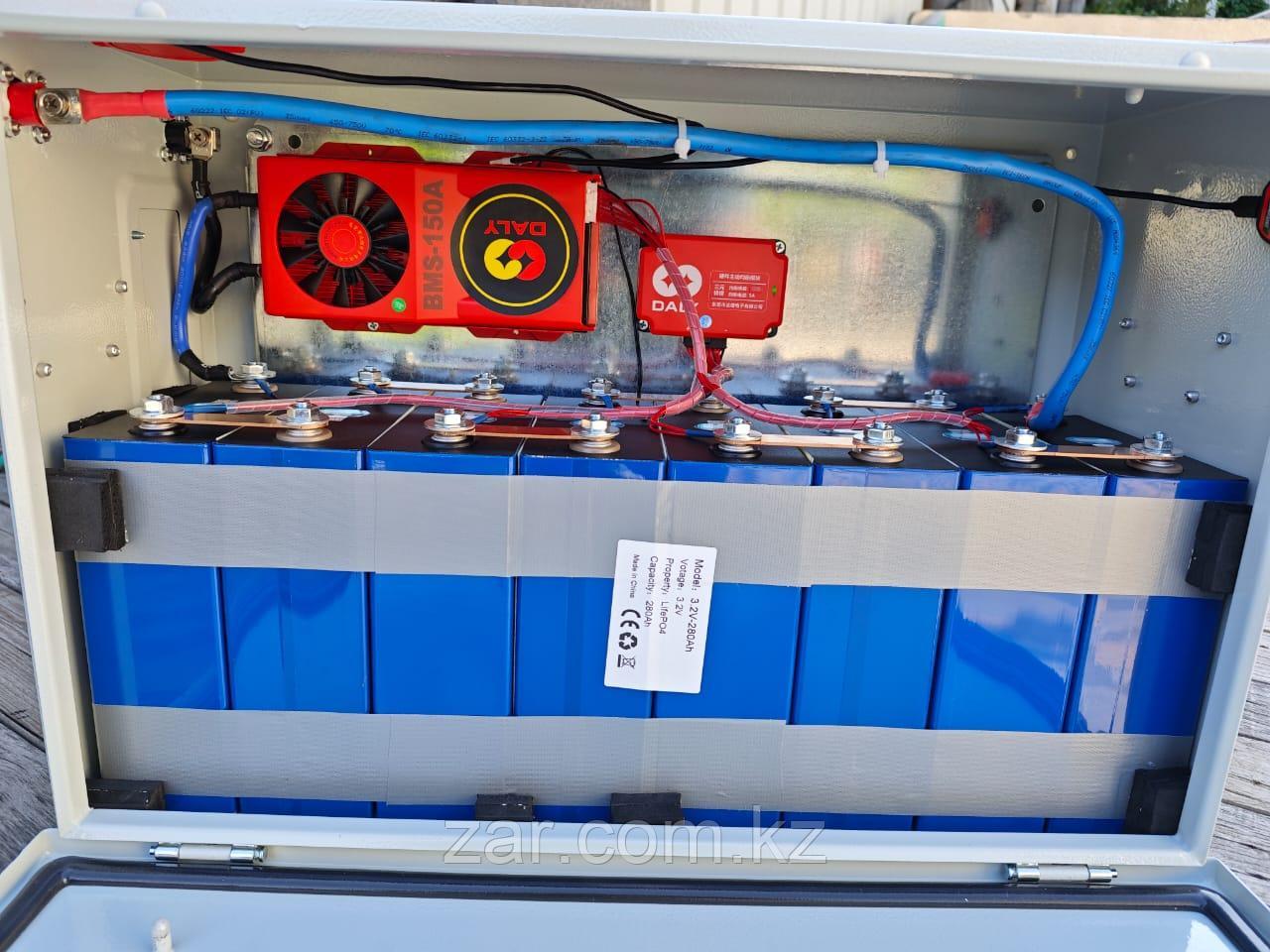 Литиевый аккумулятор для солнечной электростанции, 25.6V(24В) 320Ah LiFePO4 (8кВт/ч)