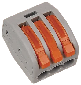 Строительно-монтажная клемма СМК 222-413 многоразовая IEK