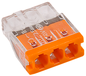 Строительно-монтажная клемма СМК 772-203 компактная IEK