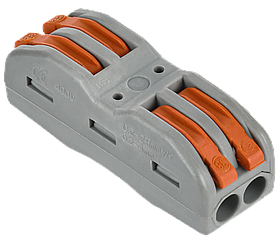 Строительно-монтажная клемма СМК 222-4122 проходная (50шт/упак) IEK