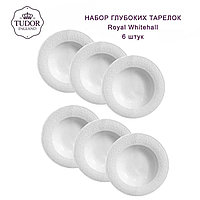 Тарелка глубокая для пасты 25 см Royal Whitehall TU3162-1 (набор 6шт) TUDOR