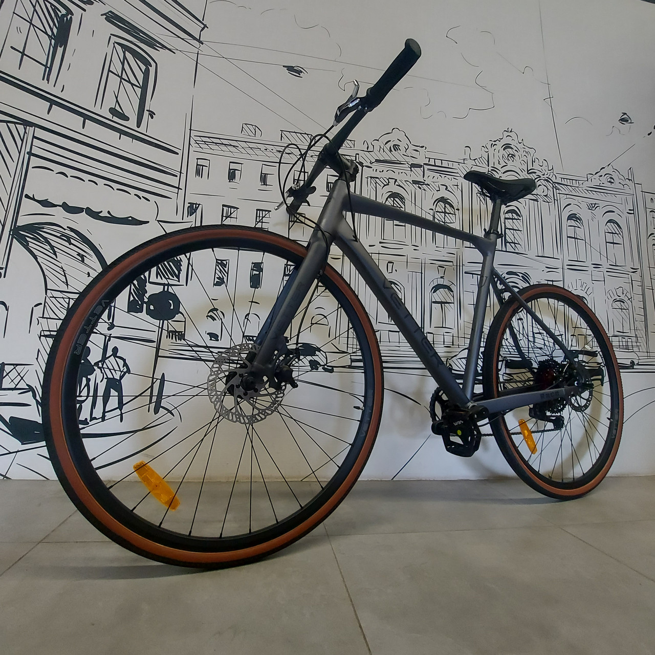 Велосипед гравийный "Vetter Race" 700*32". Рама 580 мм. 10 скоростей. Грэвел. Гибрид. Гибридный., фото 1