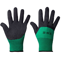 Перчатки нейлоновые с латексным обливом ладони «В13»