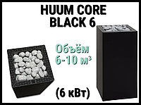 Электрическая печь Huum Core Black 6 под выносной пульт управления (Мощность 6 кВт, объем 6-10 м3)
