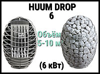 Электрическая печь Huum Drop 6 под выносной пульт управления (Мощность 6 кВт, объем 5-10 м3)