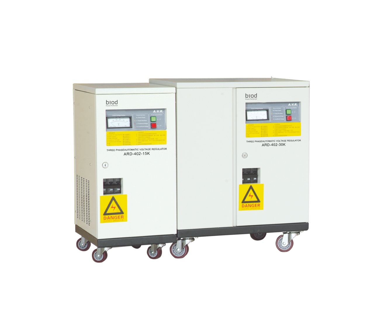 Стабилизатор напряжения Biod Pro ARD 200 K — 200 кВА, трёхфазный, электромагнитная индукция, фото 1