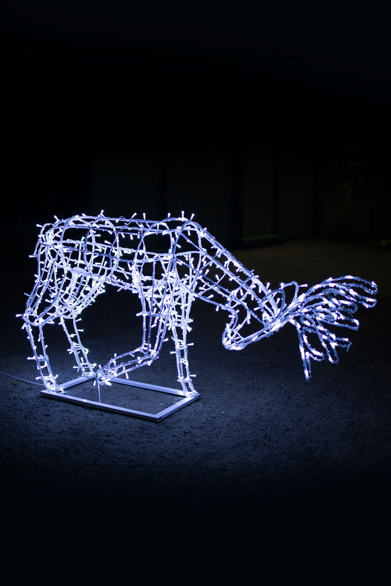 Световой олень "Рудольф", высота 1,1м