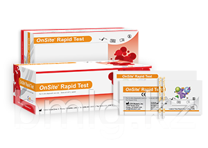 Экспресс-тест для визуального определения на Сифилис Антитела IgG, IgM, IgA, в уп 50 штук, фото 1