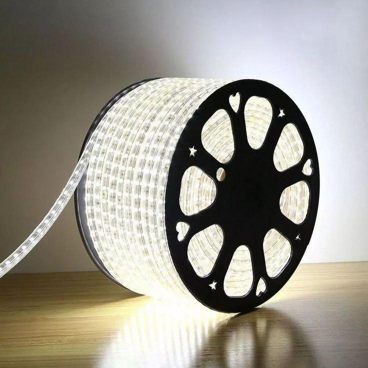 Круглый LED дюралайт гирлянда