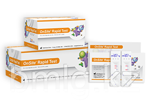 Экспресс-тест Salmonella typhi/paratyphi, Антигены, в уп 25 штук, фото 1
