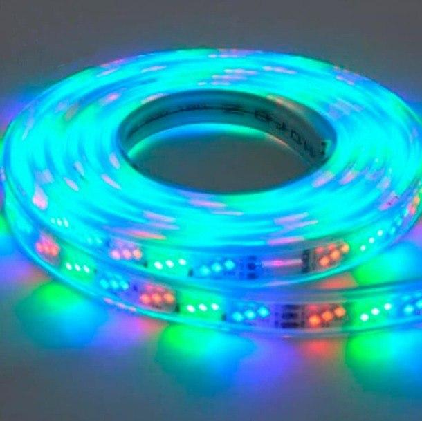 Лента светодиодная led трехрядная